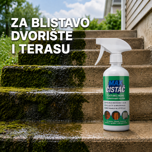 Hydroxseal™ MAX Čistač za Blistavo Dvorište i Terasu – Recite Zbogom Masnoći i Buđi